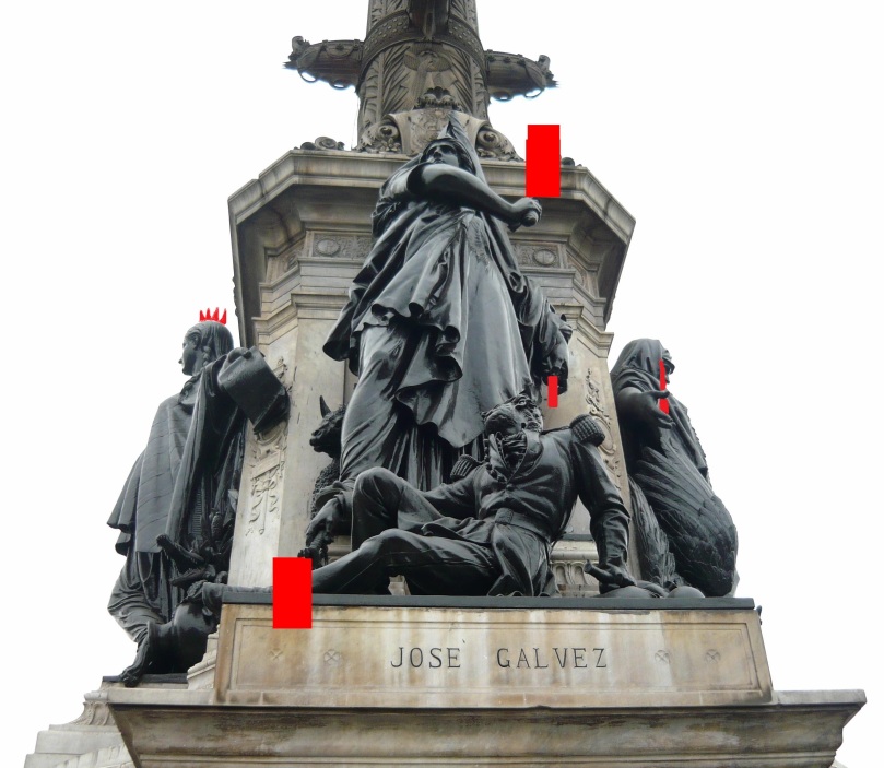 Mutilaciones en el monumento a la Victoria del 2 de Mayo.JPG